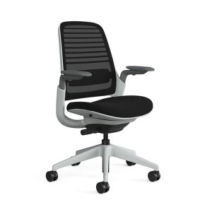 �X�`�[���P�[�X(Steelcase) Series1 �V���[�Y1 �I�t�B�X�`�F�A �Q�[�~���O�`�F�A Licorice �V�[�K���t���[�� ���b�V�� �G�A�|�P�b�g�����N�b�V�����ŕ�܂��悤�ȍ���S�n �����o�[�T�|�[�g �c
