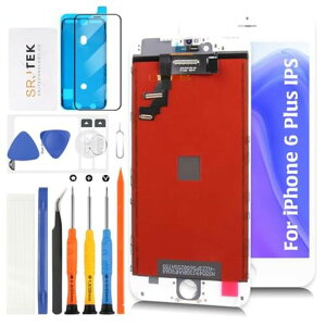 SRJTEKforiPhone6Plus5.5ʌ݊tplyTFTiEz[{^񓋍ځzLCDfBXvC^b`XN[fW^CU[CpA1522A1524Cc[t(zCg)