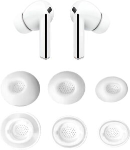 A-Pcas�C���[�s�[�XGalaxyBuds3Pro�p�C���[�s�[�X�C���[�`�b�v�V���R�����C���z���L���b�vGalaxyBuds3Pro�p�C���z���J�o�[S/M/L3�T�C�Y3�y�A�z���C�g913W3