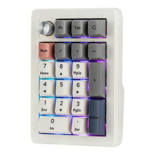 EPOMAKER EK21 VIA �K�X�P�b�g �e���L�[ �Q�[�~���O�L�[�{�[�h ���C�����X���J�j�J���e���L�[ 1000mAh�o�b�e���[���� BT5.0/2.4GHz/�L�� �z�b�g�X���b�v�Ή� �i���o�[�p�b�h �A���~�j�E���������m�c