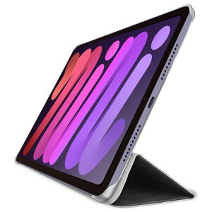 �G���R��iPadmini7(A17Pro2024�N)mini6��6����P�[�X�����^�y�ʎO�܂�X�^���h�\�t�g���U�[�w�ʃN���A�u���b�NTB-A21SWV2BK