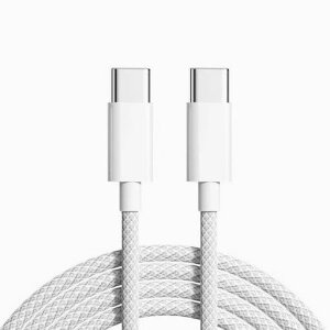 USBTypeC�P�[�u��PD�Ή�1.0M1�{�Z�b�g���}���[�dUSBCtoUSBC�i�C�����҂ݒf���h�~iPhone16/15/iPad/MacBook