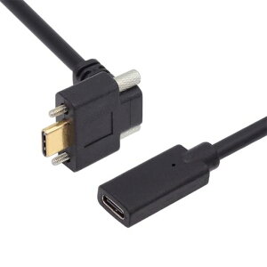 NFHK USB-C USB 3.1 Type C �A�b�v�A���O�� �I�X - ���X �����f�[�^ �X�N�����[ ���b�N �P�[�u�� Realsense �J���� VR Quest Link�p