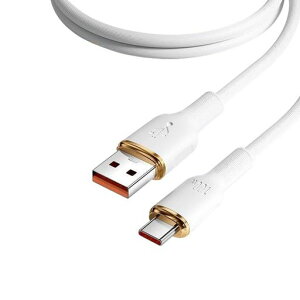 100W�������[�dType-C�f�[�^�P�[�u���Ή��V���R���f�ލ̗pXperia/Galaxy/LG/Android�e��Ή�(1.0m�N���[���z���C�g)