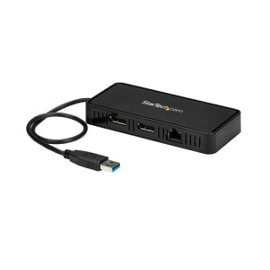 StarTech.comUSB3.0ڑ~jhbLOXe[VMac/WindowsΉfADisplayPortj^Ή4K/60HzGbE|[gUSBA2DPGB
