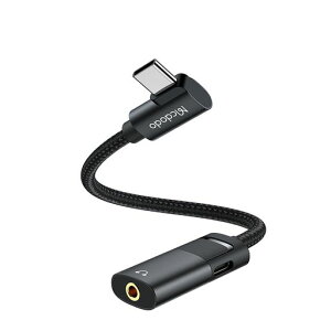 Mcdodo2in1USB-CtoUSB-C&DC3.5mmI[fBIϊA_v^60WPD}[dEyĐΉType-CCzϊA_v^ɃANZX[dȂCzA~VFMacBookiPad