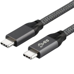 xiwai 10Gbps USB-C USB 3.1 Type C Gen2 �I�X-�I�X �f�[�^�r�f�I 100W�P�[�u�� E�}�[�J�[�t�� �^�u���b�g&�g�ѓd�b&�m�[�g�p�\�R���p 2.0m