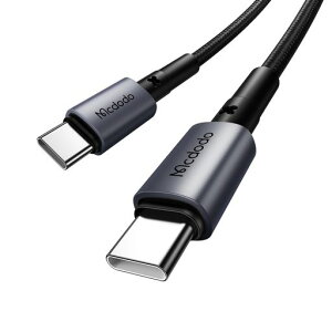 Mcdodo USB-C to USB-C�P�[�u�� 65W PD�}���[�d iPhone 17�P�[�u�� MSC�[�d�Z�p&�X�}�[�g�`�b�v���� �����f�[�^�]�� ���ϋv�i�C�����҂� �A���~�����V�F�� Type-C �R�[�h MacBook iPad iPhone