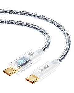 SUPERVRt4}[dUSBCtoCP[u[100WPDΉ1m]LEDfBXvCiPhoneAndroideΉ(100cmzCg)