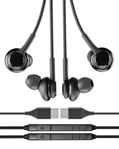 ^CvCLCz(2Zbg)USB-CICQ[~OCz}CNtmCYLZOΉSonyCzTypeCCi[C[^Earphonesp\RpX}zperpΉPhone15ProMac