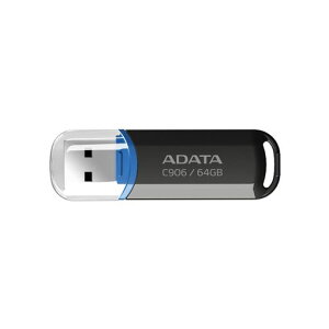【エイデータ】USBメモリC906ブラック64GBUSB2.0AC906-64G-RBK-I