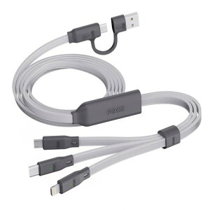PZOZ�[�d�P�[�u��3in1100W3in1�[�d�P�[�u��USB�P�[�u���[�d�R�[�h3�䓯���[�diPhone�[�d�P�[�u���^�C�vc�P�[�u���}���`�[�d�P�[�u��Android���@��Ή�