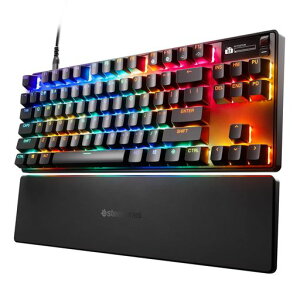 SteelSeries ���s�b�h�^�b�v ���s�b�h�g���K�[ �Q�[�~���O�L�[�{�[�h �e���L�[���X �L�� ���{��z�� �h���݌v ���C�z�[�����ʃZ���T�[ OmniPoint�X�C�b�` �L�@EL�f�B�X�v���C���� Apex Pro TKL Gen 3�c