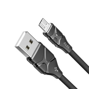 ALEEMicroUSB�P�[�u��5V/2A�����b�L�R�l�N�^���ϋv�ґg�i�C�����P�[�u���}���[�d�����f�[�^�]���Ή�Galaxy/Xperia/Nexus/Android�e��X�}�[�g�t�H��&�^�u���b�g/���Ή�(1.8m�u���b�N)