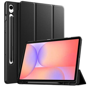 TiMOVO Galaxy Tab S10 Lite/S10 FE/S9 FE 10.9�C���` �P�[�X �I�[�g�X���[�v�@�\ S�y�����[ �u���b�N