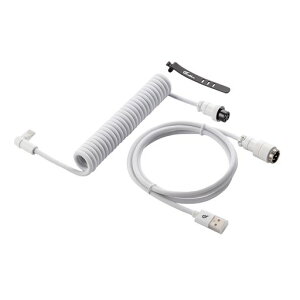 GUNMJOPro�J�X�^���R�C��USBC�P�[�u���Q�[���p�L�[�{�[�h�p�_�u���X���[�u���J�j�J���L�[�{�[�h�P�[�u�����O���\�ȃA���~�j�E���A�r�G�[�^�[�t��1.5MUSB-C-USB-A�z���C�g