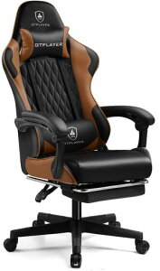 GTPLAYER�Q�[�~���O�`�F�A�f�X�Npc�`�F�A�֎q�e�����[�N145°���N���C�j���O�I�b�g�}���t���Q�[���`�F�A�n�C�o�b�N�����o�[�T�|�[�g�|�P�b�g�R�C��������PU���U�[GTP900-BROWN
