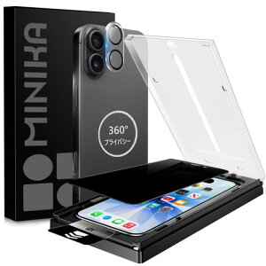 MINIKA�y�b�œ\��t���z360�x�����Ȃ��t�B�����p��iPhone17�K���X�t�B�����`�����h�~��Phone17�`�����h�~�t�B�����㉺���E�����Ȃ�iPhone17�p�t�B�����̂������h�~360°�S�����A�C�t�H��17