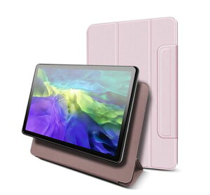 GOBUKEEFolioCaseforiPadPro5/4GenerationwithMagneticPencilHolderSlimFit12.9inchPink