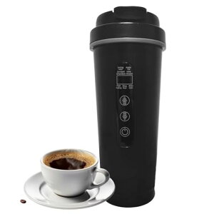 �ԍړd�C�P�g��MACOLAUDER316�X�e�����X�|500ml�J�[�p&�g���b�N�pDC12V/24V18-25�������ŕ��� �ۉ��f�M�ԗp��������d�C�|�b�gLCD�f�B�X�v�Ԓ����J�b�v���[���������R�[�q�[���~���N(�u���b�N-)