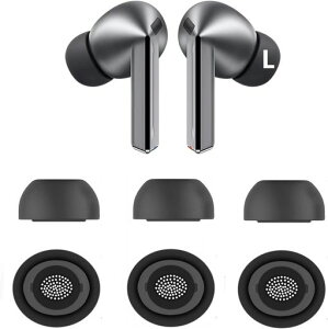 A-Pcas�C���[�s�[�XGalaxyBuds3Pro�p�C���[�s�[�X�C���[�`�b�v�V���R�����C���z���L���b�vGalaxyBuds3Pro�p�C���z���J�o�[L�T�C�Y3�y�A�u���b�N913BL