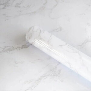 Jiroka壁紙大理石シートリメイクシート壁紙シール厚手防水防油防汚剥がせる40x300cmのり付き貼り直し可能光沢有カッティングシートおしゃれ浴室キッチントイレ家具テーブルリフォーム