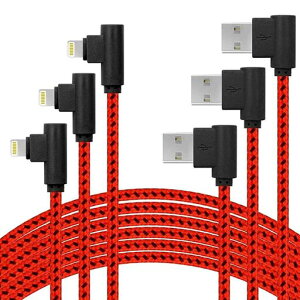 【正規MFi認証品】iphone充電ケーブルl字ライトニングケーブル【3M3本セット】急速充電&高速データ同期アイフォン充電コードナイロン編み断線防止iPhone14/13Pro/12/12Pro/11/XS/XR/iPad