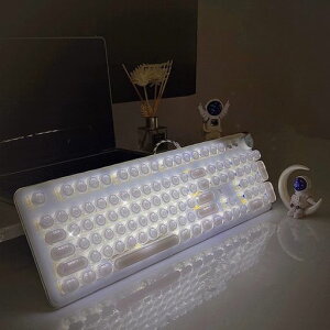 EWEADNK520�N���X�^���N���A���J�j�J���L�[�{�[�h104�L�[�^�C�v���C�^�[���L�[�{�[�h�����L�[�L���b�v�A���`�S�[�X�gRGB�o�b�N���C�g�t��Windows/Mac�Ή��L���L�[�{�[�h�v���O�A���h�v���C�I�c