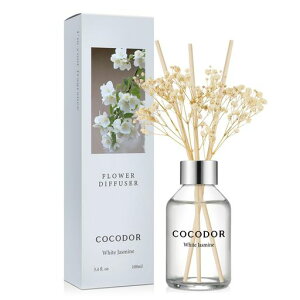 COCODOR�R�R�h�[���t�����[�f�B�t���[�U�[�z���C�g�W���X�~��(WhiteJasmine)100ml���[�h�f�B�t���[�U�[�X�e�B�b�N�t�����[���t���O�����X�F���ܕ����p�M�t�g�v���[���g