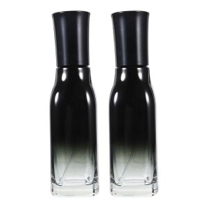 minkissyポンプボトル100ml2本入ポンプ瓶ガラス詰替用ボトル遮光瓶小分けボトル化粧水乳液ポンプボトル