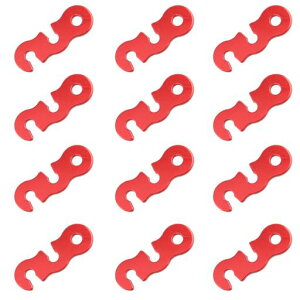 YAPJEB自在金具アルミ5mm6mm三角カタツムリ型3つ目2つ目ロープストッパーテントロープ長さ調整金具ロープテンショナーコードスライダー軽量キャンプ