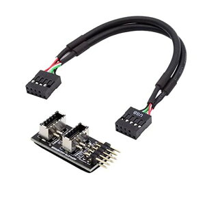 cablecc�f���A��USB3.1�t�����g�p�l���\�P�b�g�L�[-AType-E-USB2.09�s��10�s�����C���{�[�h�w�b�_�[�I�X�P�[�u�������A�_�v�^�[