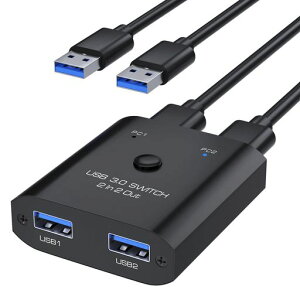 USBؑ֊22oUSB3.0؂ւ2PCŃL[{[h/}EX/v^/XLi/WebJȂǂLUSB؂ւ@}EXL[{[h؂ւ1̃v^[2̃p\RŎgpType-AZc
