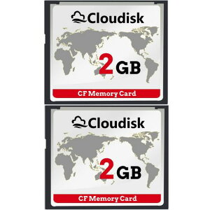 Cloudisk2PackCompactFlashCard(2GB)