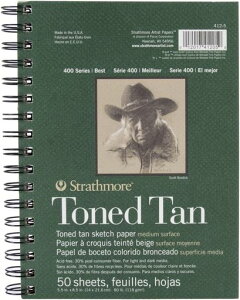 StrathmorePro-Art�X�g���X���A�X�p�C�����g�[���X�P�b�`��5.5X8.5�^��50�V�[�g