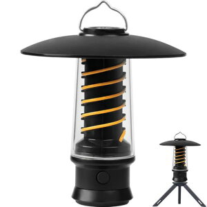 UJHOSLD【1個セット・新登場】LEDランタンキャンプランタン懐中電灯多機能ミニランタンUSB充電式3点灯モード光量調節4.5-25時間照明2500mAh大容量バッテリーIPX4防水アウトドアライトキャンプ…