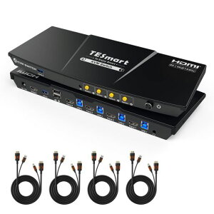 TESmart8K@60HzHDMIKVMXCb`1j^[4PCpUSB3.041oKVMؑ֊4K@120Hz/144HzHDR10/DolbyVisionEDID@\L/RI[fBI|[gzbgL[ؑ