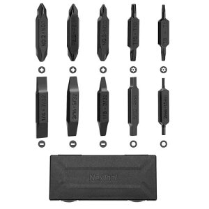 NexTool�r�b�g�Z�b�g�A�}���`�c�[���p���[�h���C�o�[�r�b�g10�{�A�|�P�b�g�c�[��E1�A�t���b�O�V�b�v�E�L���v�e���A�X���b�g�A�v���X�A�Z�p�A�g���N�X�r�b�g�A���[�P�[�X�t