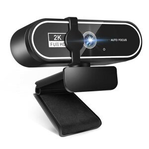 Web�J���� �E�F�u�J���� HD 2K 400����f �L�p�����Y �}�C�N�t�� �������␳ �X�g���[�~���O USB�ڑ� PC�J���� 1/4�C���`�O�r�� Zoom/Skype/YouTube/�r�f�I��c/�I�����C������/�����[�g���[�N�ȂǂɁc