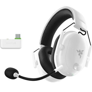 Razer���C�U�[BlackSharkV2ProforXboxWhiteEdition���C�����X�Q�[�~���O�w�b�h�Z�b�gHyperSpeedWireless2.4GHzBluetooth
