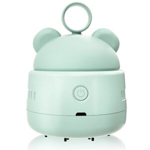 ZMOL卓上クリーナー卓上掃除機消しカス強力吸引USB充電式消しゴムクリーナーそうじ機小型簡単操作ホーム/オフィス/家庭用ノズル・ブラシ付き日本語説明書(コーラルブルー)