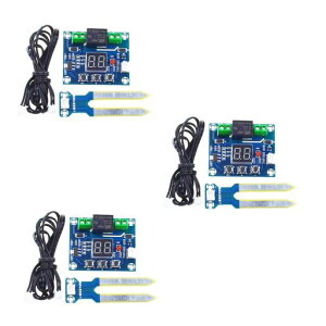 3PCSDC12VXH-M214SoilHumiditySensorModuleAutomaticIrrigationSensorDigitalDisplayModulewithSoilMoistureProbe