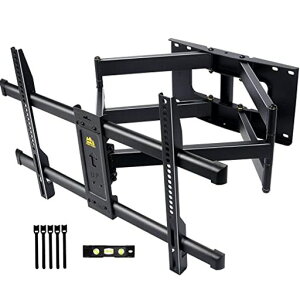 FORGINGMOUNT�e���r�Ǌ|������50-90�^LCD/LED�Ή�����^�Ǌ|���e���r����ω׏d75kg76.5CM�����O�A�[���t�����[�V�������O��&���E&�㉺���p�x����VESA600x400mm�܂�12�g16�h�̖؊Ԓ��ɑΉ�