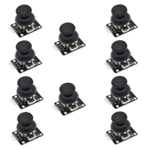 10PCSPS2GameJoystickAxisSensorModuleBiaxialButtonControlJoystickShield