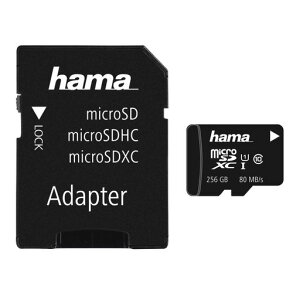 hamahCcmicroSDXC256GBClass10UHS-I80MB/sA_v^[
