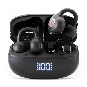 イヤホンBluetooth【2025革新イヤーカフ型音質特化モデル究極フィット感】ワイヤレスイヤホンBluetooth5.4耳挟み式圧迫感ゼロ業界トップ音質骨伝導の革新残量表示通話ノイズキャンセル指向…