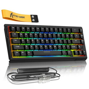 ATTACKSHARKxMAMBASNAKEX68HE�Q�[�~���O�L�[�{�[�h�A���s�b�h�g���K�[�Ή��A���C�X�C�b�`�A8000Hz�|�[�����O���[�g�A0.125ms���C�e���V�[�A0.01mmRT���x�A0�f�b�h�]�[���Asnap