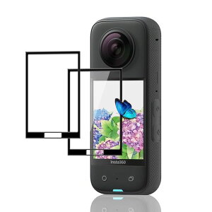 �y2���Z�b�g�z �Ή� Insta360 x3 �K���X�t�B���� �y���{���Ɏq �d�x9H�z �Ή� Insta360 x3 �t�B���� �����K���X �t�� �ی�t�B���� 3D Touch�Ή� �A�����ߗ� �A�C�A�[�� �A����0.26mm�����^ �A��U�h�c