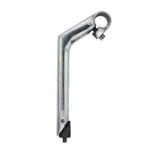 UPANBIKEバイクステム22.2mm25.4mmアルミニウム合金グースネック形状40mm/80mmステム(80mm*180mm*30°銀)