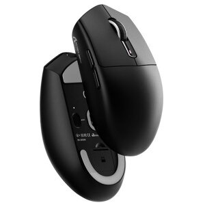 ATTACK SHARK G3 �Q�[�~���O�}�E�X �y�ʃ}�E�X �����x�Z���T�[ ���� �L�� BT 2.4GHz �O���[�h Broadcom�`�b�v PAW3311 �ő�22000DPI 1000Hz���� ���y��59g RGB���C�e�B���O ���ϋv �ȓd�� ����